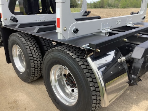 Rubber belted fenders & bolt on frame protectors